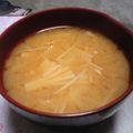 J・0505's cooksnap of when they made えのきとネギの味噌汁.