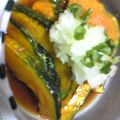 どんころ's cooksnap of when they made 揚げないで～揚げだしかぼちゃ♫♬.:*.