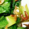 rumiruha's cooksnap of when they made 青梗菜と桜エビの炒め物.