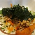 ちいちい１２１２'s cooksnap of when they made 妊婦さんにも☆マクロビ野菜納豆丼☆.