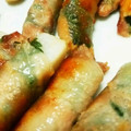 ち☆ぴ's cooksnap of when they made 夏はさっぱり!豚肉のさくさく山芋巻き.