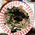 komasan♪'s cooksnap of when they made ツナときゅうりで☆ざるそば.
