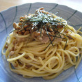 umekomugi's cooksnap of when they made 我が家定番の納豆スパ.