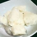 水玉くつ下's cooksnap of when they made 超簡単低カロおやつ☆ミルクもち.