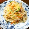 ruri11000's cooksnap of when they made 給食のそばサラダ.