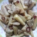 ★すすきの★'s cooksnap of when they made 長芋と鶏肉のオイマヨ炒め.