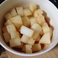 Buちょこも's cooksnap of when they made ピリ辛★角切り大根のサラダ★カクテキ風.