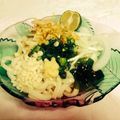 クックPJUIKK☆'s cooksnap of when they made 徳島特産のすだちと讃岐のぶっかけうどん.