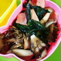 みつえぽん's cooksnap of when they made わかめとハムの簡単炒め物.