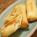マユガリータ's cooksnap of when they made 海老と豆腐のふんわり春巻き.