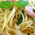 むぎむぎこむぎ's cooksnap of when they made ミキサー不要★自家製ジェノベーゼパスタ.