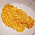 Lunarena's cooksnap of when they made ＊お豆腐とチーズのふわふわたまご焼き＊.