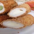 matsutama's cooksnap of when they made 超簡単☆ちくわのチーズフライ.