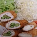 matsutama's cooksnap of when they made アスパラチキンロールフライ☆☆鶏胸肉で！.