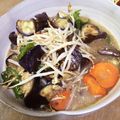 kngoo's cooksnap of when they made 茄子とピーマンと人参の味噌炒め.