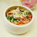 しじみごはん's cooksnap of when they made 桜えび香る♡桃色白和え.