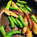 しゃわしゃわ2013's cooksnap of when they made 茄子とししとうのしげ焼き.