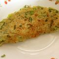 Andy♪'s cooksnap of when they made 小麦粉で！めっちゃ簡単ねぎ焼き.