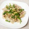あ～ちゃんさ～ちゃん's cooksnap of when they made 吉田グルメソースで「豚ピー」.
