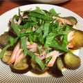 happyみーた's cooksnap of when they made 簡単☆レンジ茄子の大葉ポン酢サラダ.