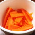 ＊aM＊'s cooksnap of when they made 白だしで★きゅうりと人参の胡麻入り浅漬け.
