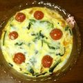 メゾピアノ♯'s cooksnap of when they made ブランチに トマトとほうれん草のキッシュ.