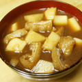 ぽりぽり拓庵's cooksnap of when they made 時短、サトイモと油揚げのお味噌汁.