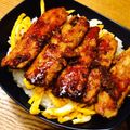 aire5475's cooksnap of when they made いわしのかば焼きどん.