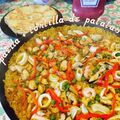 AQUBI's cooksnap of when they made *簡単*フライパンパエリア.