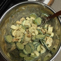 桃春ママ's cooksnap of when they made きゅうりと竹輪のゴママヨ和え.