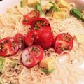 シュガーアンドソルト's cooksnap of when they made アボカド豚骨ラーメン.