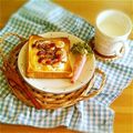 あやぽむCafé♡♡'s cooksnap of when they made 朝食の新定番！プチトマトースト♪.
