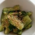 ♡ゆづき♡'s cooksnap of when they made 簡単☆中華風キュウリ漬け.