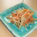 きらり流れ星's cooksnap of when they made フライパンでシンプルなきんぴらごぼう☆.