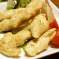 モーリーママ's cooksnap of when they made 揚げてもヘルシー♡鶏ささみのゴマ酢和え.