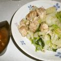 健康第一♪実験中's cooksnap of when they made 簡単♡鶏とキャベツのガーリックソース♪.