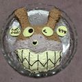 むらむすめ's cooksnap of when they made クリスマスやお祝いにバイキンマンケーキ.