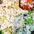 ふかぷー's cooksnap of when they made そら豆としらすの梅ごはん.