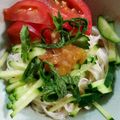 ささらんらん's cooksnap of when they made さっぱり梅そうめん.