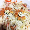 kangaru's cooksnap of when they made お弁当に　太陽のちくわ♪.