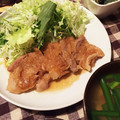 みきてぃ777's cooksnap of when they made 絶品！豚肉の生姜焼き Part1.