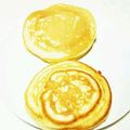 翔舞ママ's cooksnap of when they made ミックスも手作りでふわふわホットケーキ☆.