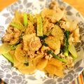 クック6ZKC6A☆'s cooksnap of when they made 早い！簡単！豚バラ大根炒め.