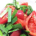 sbx2tm3's cooksnap of when they made 夏バテなんて！トマトとニラのナムル。.