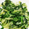 イケコ113's cooksnap of when they made 白菜の硬い葉の炒め.