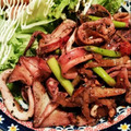 roselinoa's cooksnap of when they made スペイン風イカと野菜のワイルド炒め.