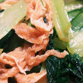 おやべっち's cooksnap of when they made 小松菜と油揚げ炒め★.