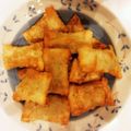 rkr 's cooksnap of when they made スナップエンドウのミニミニ春巻き.