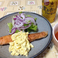 タコさんの嫁です's cooksnap of when they made 鮭のムニエルタルタルソースを添えて.