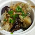 73ume's cooksnap of when they made ナスのバタポン炒め.